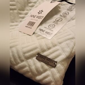 3X Nine West Metal Logo Sweatpants